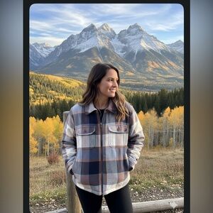 Alpine Design Women's Checkered Utility Jacket